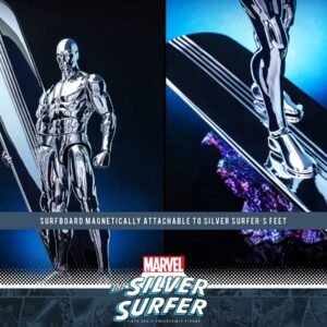 Hot Toys CMS033 Marvel Comics 1/6th scale Silver Surfer Collectible Figure - Image 11