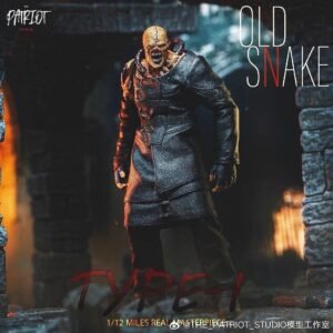 The Patriot Studio PA020A 1/12th scale Old Snake First Form (Type-I All-Black Leather Jacket)