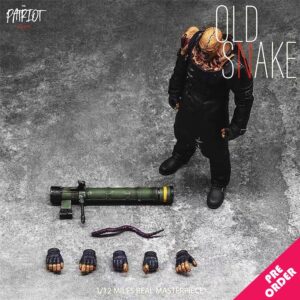 The Patriot Studio PA020A 1/12th scale Old Snake First Form (Type-I All-Black Leather Jacket) - Image 5