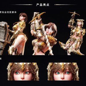 Damtoys FSDE-01B 1/6th scale Deity Erosion Series Hwit ole-Phoeleo Action Figure Zinc Alloy Rooted Hair Ver. - Image 5
