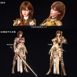 Damtoys FSDE-01B 1/6th scale Deity Erosion Series Hwit ole-Phoeleo Action Figure Zinc Alloy Rooted Hair Ver. - Image 6