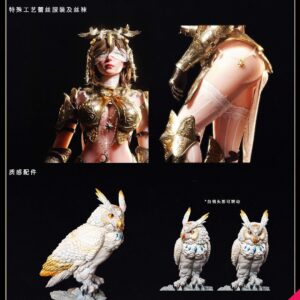 Damtoys FSDE-01B 1/6th scale Deity Erosion Series Hwit ole-Phoeleo Action Figure Zinc Alloy Rooted Hair Ver. - Image 8