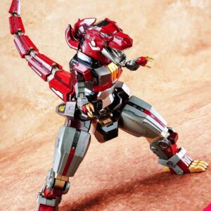 Beast King Model G-01 Mighty Morphin Power Rangers Megazord Diecast Model - Image 12