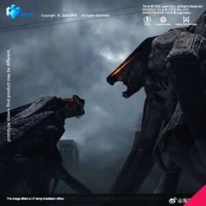 Hiya Toys EBG0240 6 Inch Godzilla 2014 Male & Female Muto Set Action Figure (Exquisite Basic) - Image 8