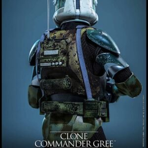 Hot Toys MMS877 1/6th scale Star Wars: Revenge of the Sith - Clone Commander Gree Collectible Figure - Image 4