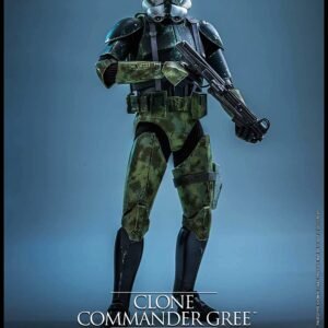 Hot Toys MMS877 1/6th scale Star Wars: Revenge of the Sith - Clone Commander Gree Collectible Figure - Image 5