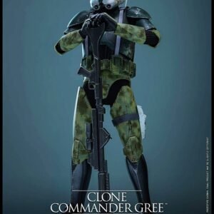 Hot Toys MMS877 1/6th scale Star Wars: Revenge of the Sith - Clone Commander Gree Collectible Figure - Image 6