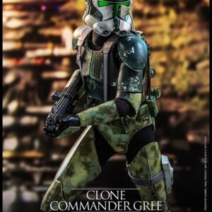 Hot Toys MMS877 1/6th scale Star Wars: Revenge of the Sith - Clone Commander Gree Collectible Figure - Image 7