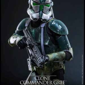 Hot Toys MMS877 1/6th scale Star Wars: Revenge of the Sith - Clone Commander Gree Collectible Figure - Image 8