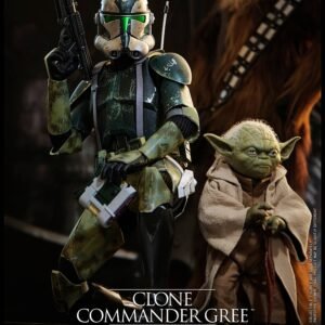 Hot Toys MMS877 1/6th scale Star Wars: Revenge of the Sith - Clone Commander Gree Collectible Figure - Image 10