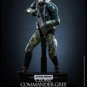 Hot Toys MMS877 1/6th scale Star Wars: Revenge of the Sith - Clone Commander Gree Collectible Figure - Image 11