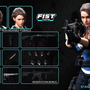 Jill Valentine (Standard Small Bust) - Fist Toys 1/12th scale Doomsday Cop Resident Evil 3 - Image 3