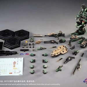 Motor Nuclear MNP-CR02A Valiant Class Type 65 – Halberd Tiger II – Assault Type (Model Kit) - Image 15