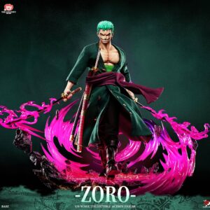Pixel Poses 1/6th Scale One Piece Roronoa Zoro Platinum Silicone Action Figure (DX Version) - Image 2