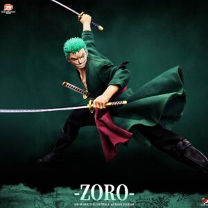 Pixel Poses 1/6th Scale One Piece Roronoa Zoro Platinum Silicone Action Figure (DX Version) - Image 3