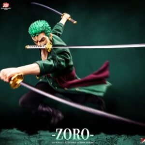 Pixel Poses 1/6th Scale One Piece Roronoa Zoro Platinum Silicone Action Figure (DX Version) - Image 4
