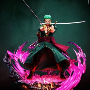 Pixel Poses 1/6th Scale One Piece Roronoa Zoro Platinum Silicone Action Figure (DX Version) - Image 6