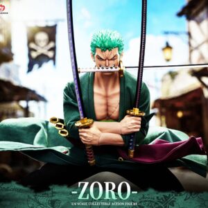Pixel Poses 1/6th Scale One Piece Roronoa Zoro Platinum Silicone Action Figure (Normal Version) - Image 5