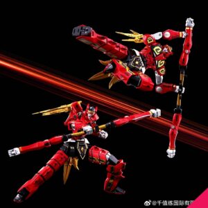 Sentinel Flame Toys GO! KARA KURI Combine Thunder Megazord - Image 6