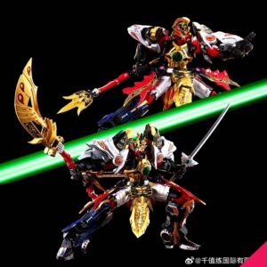 Sentinel Flame Toys GO! KARA KURI Combine Thunder Megazord - Image 9