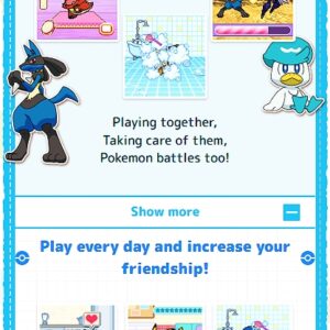 TAKARA TOMY Pokemon Poke Nade Friends Pokeball Pokenade Virtual Pet - Image 5