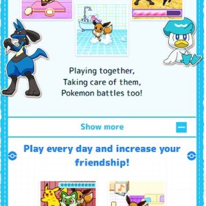TAKARA TOMY Pokemon Poke Nade Friends Pokeball Pokenade Virtual Pet - Image 6
