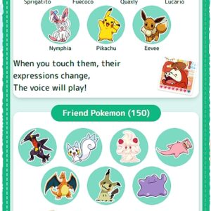 TAKARA TOMY Pokemon Poke Nade Friends Pokeball Pokenade Virtual Pet - Image 8