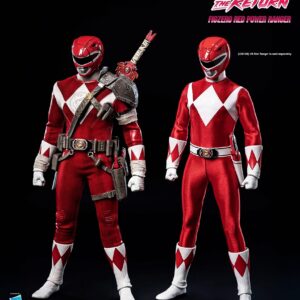 ThreeZero 3Z10200W0 FigZero 1/6th scale Mighty Morphin Power Rangers: The Return Red Power Ranger - Image 12