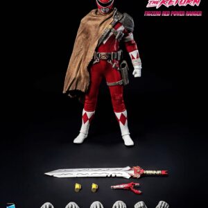 ThreeZero 3Z10200W0 FigZero 1/6th scale Mighty Morphin Power Rangers: The Return Red Power Ranger - Image 14