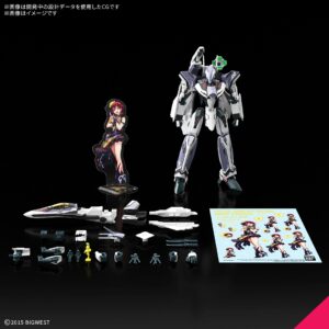 Bandai 1/100 HG VF-31F Siegfried (Messer Ihlefeld Use) Deluxe Set - Image 2