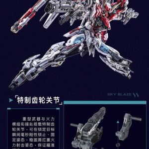 Animester x Infinite Dimension 1/72 Sky Blaze (Model Kit) - Image 19