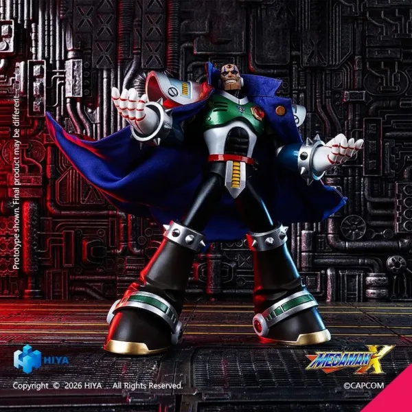 Hiya Toys EBM0188 Mega Man X Exquisite Basic Sigma Action Figure