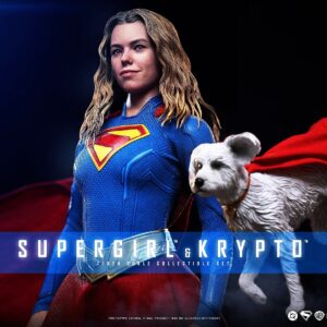 Hot Toys MMS869 1/6th scale Supergirl & Krypto Collectible Set - Image 5