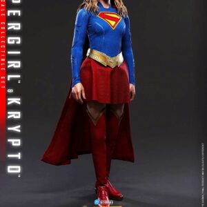 Hot Toys MMS869 1/6th scale Supergirl & Krypto Collectible Set - Image 8