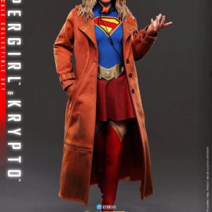 Hot Toys MMS869 1/6th scale Supergirl & Krypto Collectible Set - Image 14