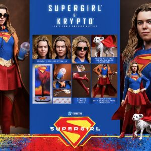 Hot Toys MMS869 1/6th scale Supergirl & Krypto Collectible Set - Image 20