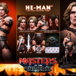 Hot Toys MMS888 1/6th scale Masters of the Universe He-Man Collectible Figure - Image 17