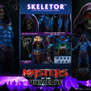 Hot Toys MMS889 1/6th scale Masters of the Universe - Skeletor Collectible Figure - Image 22