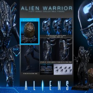 Hot Toys MMS899 1/6th scale Aliens - Alien Warrior (Deluxe Version) - Image 19
