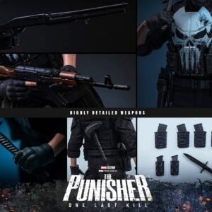 Hot Toys TMS190 The Punisher: One Last Kill 1/6th scale The Punisher Collectible Figure - Image 18