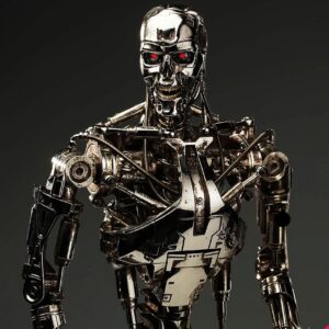 INART AGA036 1/6th Scale The Terminator - T-800 Endoskeleton Collectible Figure - Image 6
