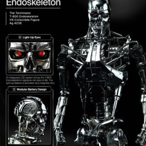 INART AGA036 1/6th Scale The Terminator - T-800 Endoskeleton Collectible Figure - Image 14