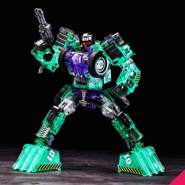Mecha Invasion GLA-01-06C Creator Titan Clear Transparent Ver.