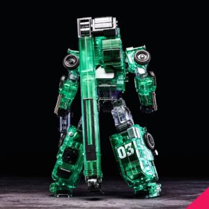 Mecha Invasion GLA-01-06C Creator Titan Clear Transparent Ver. - Image 2