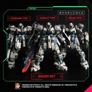 Moshow Toys Illustrious Class: Tyrant - Foxhound Squad No.2- Squad Set (3 in 1) - Image 2