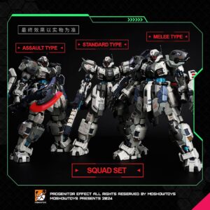 Moshow Toys Illustrious Class: Tyrant - Foxhound Squad No.2- Squad Set (3 in 1) - Image 3