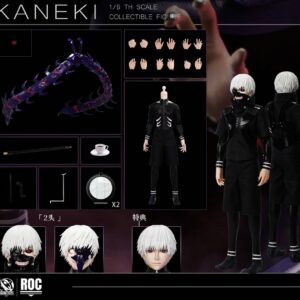 Rocket Toys ROC-025 1/6th scale Tokyo Ghoul - Kaneki (Battle Version) - Image 25