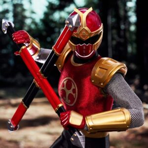 SooSooToys SST-098AB 1/6th scale Thundery Red & Blue Ninja - Image 3