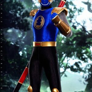 SooSooToys SST-098AB 1/6th scale Thundery Red & Blue Ninja - Image 2