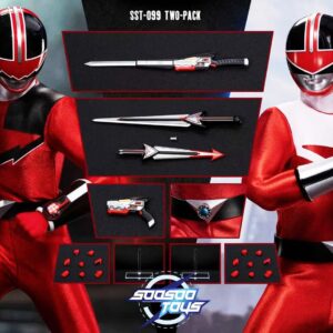 SooSooToys SST-099AB 1/6th scale Red Time Guardian & Qubit Guardian - Image 8